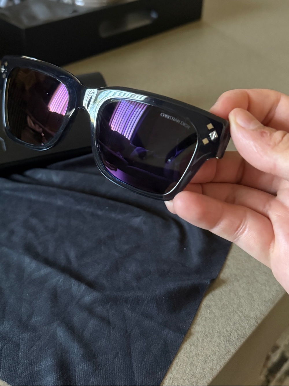Dior Men's Frame Sunglasses - Picture 4 of 7